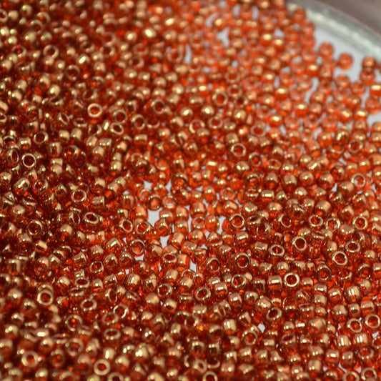 Toho Seed Beads - 15/0 - African Sunset Gold Lustre