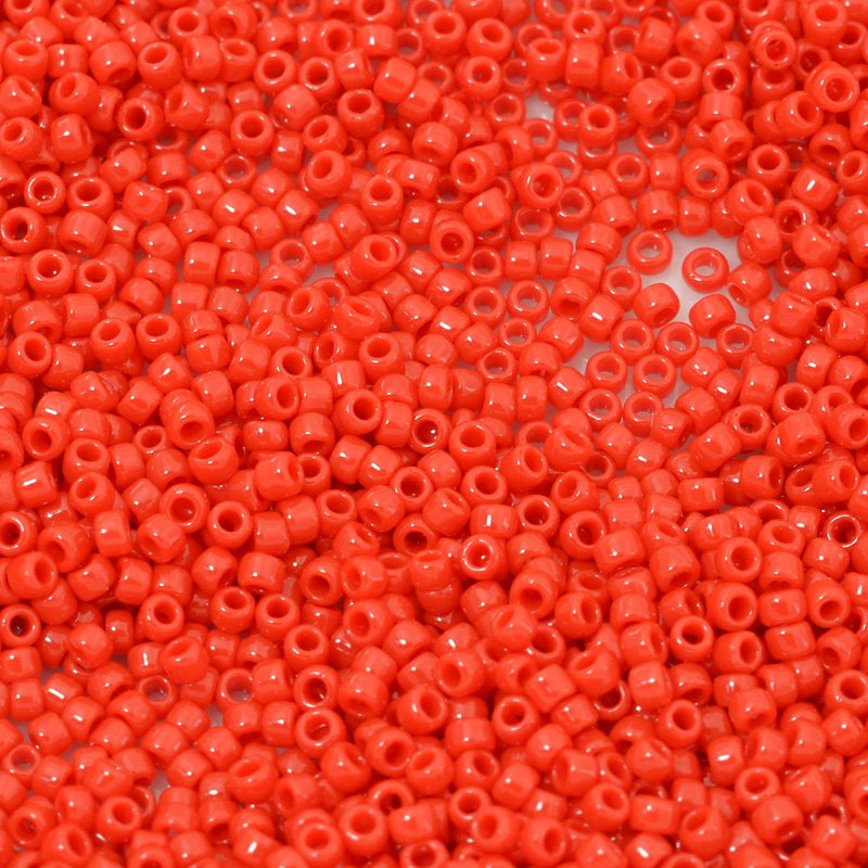 Toho Seed Beads - 15/0 - Opaque Cherry
