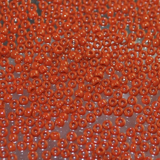 Toho Seed Beads - 15/0 - Opaque Terra Cotta