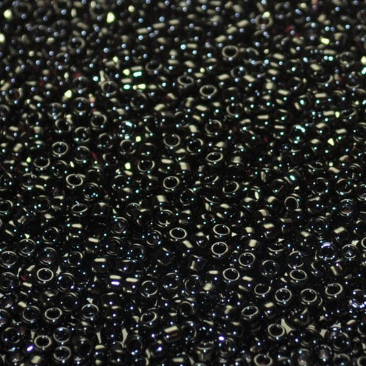 Toho Seed Beads - 15/0 - Opaque Jet