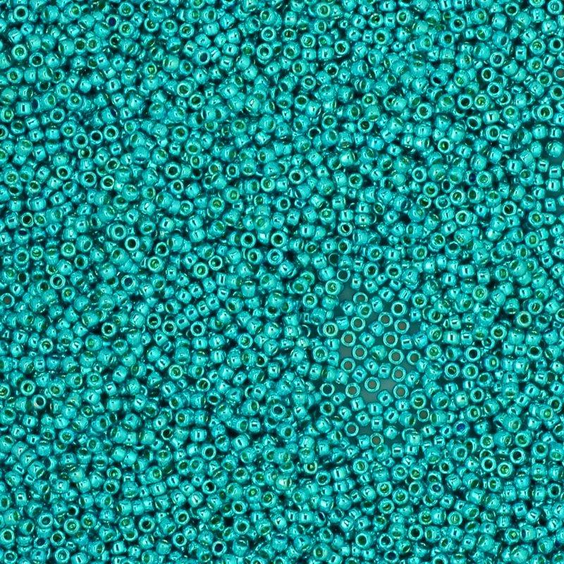 Toho Seed Beads - 15/0 - Galvanized Green Turquoise [Permanent Finish]
