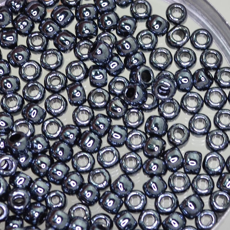 Toho Seed Beads - 6/0 - Metallic Hematite