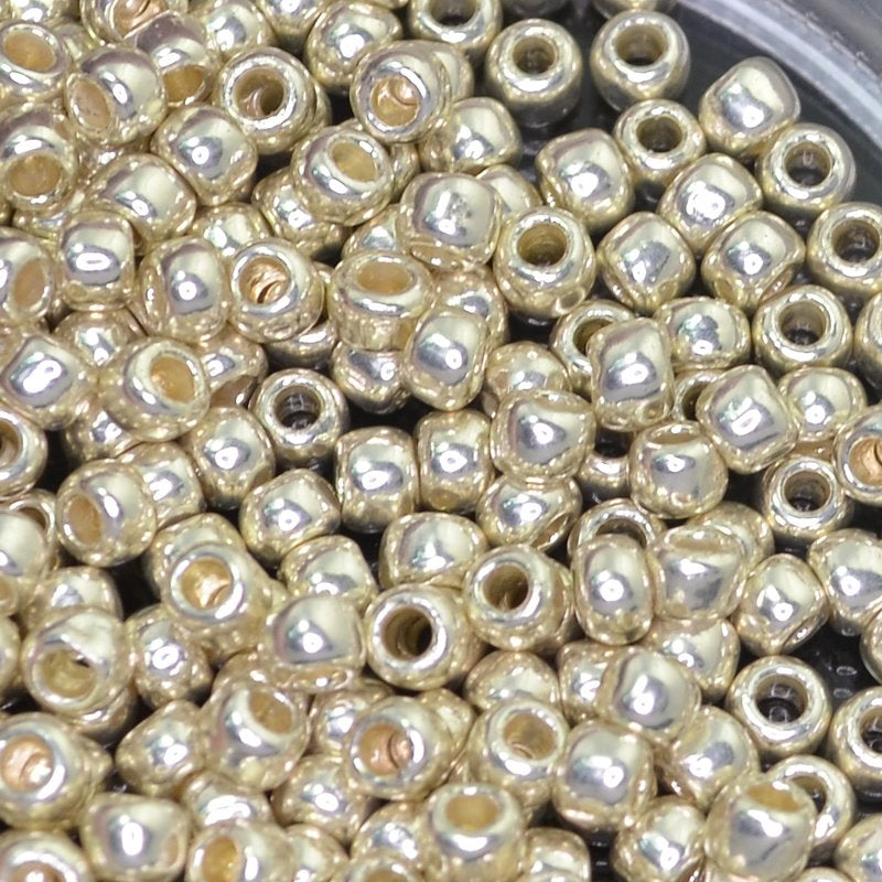 Toho Seed Beads - 6/0 - Galvanized Silver [Permanent Finish]