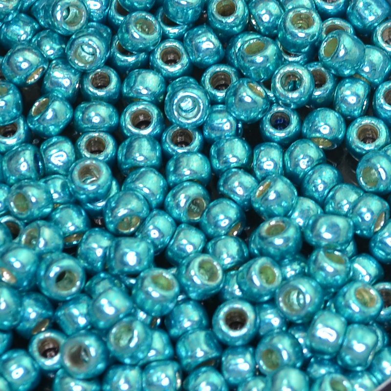 Toho Seed Beads - 6/0 - Galvanized Aqua [Permanent Finish]