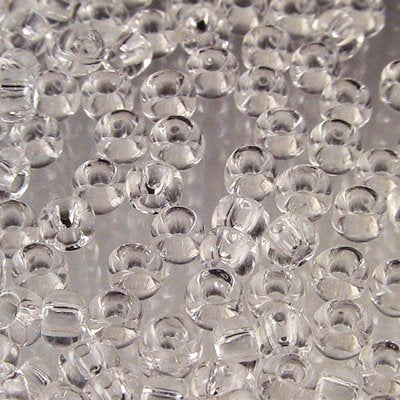 Toho Seed Beads - 8/0 - Transparent Crystal