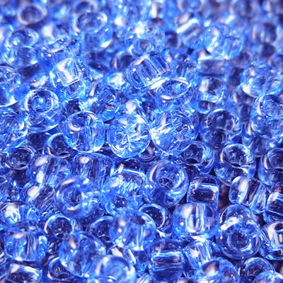Toho Seed Beads - 8/0 - Transparent Crystal