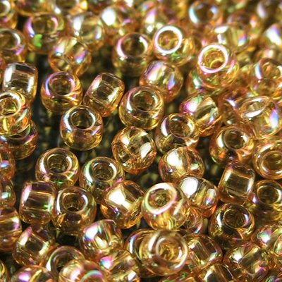 Toho Seed Beads - 8/0 - Transparent Crystal