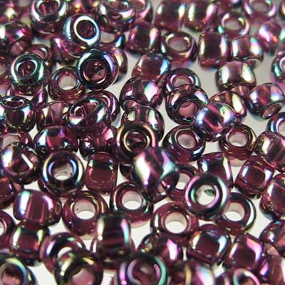 Toho Seed Beads - 8/0 - Transparent Rainbow Amethyst