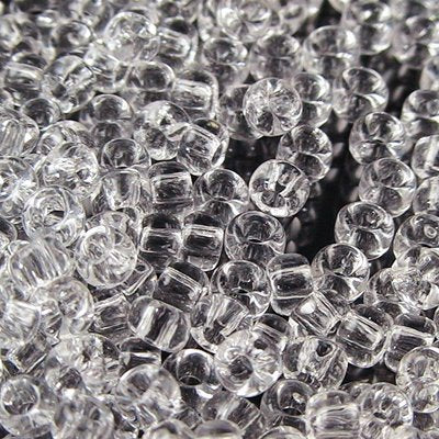 Toho Seed Beads - 8/0 - Transparent Crystal