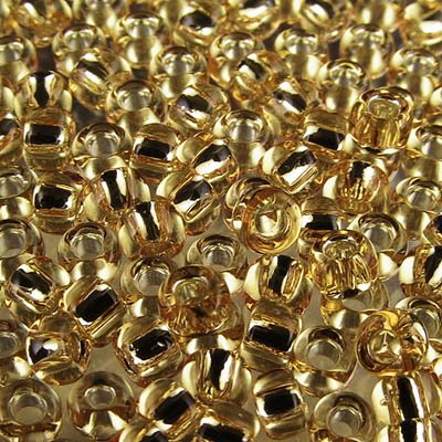 Toho Seed Beads - 8/0 - Silver Lined Light Gold