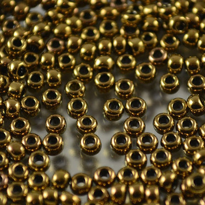 Toho Seed Beads - 8/0 - Silver Lined Light Gold