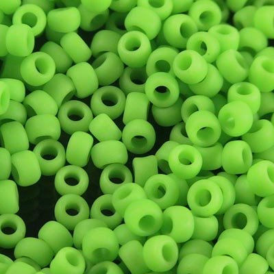 Toho Seed Beads - 8/0 - Matte Opaque Sour Apple
