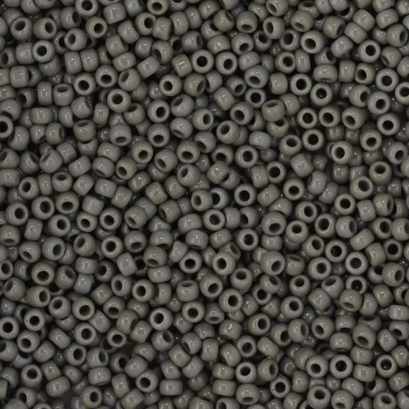 Toho Seed Beads - 8/0 - Opaque Grey