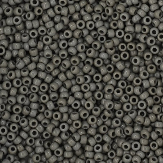 Toho Seed Beads - 8/0 - Opaque Grey