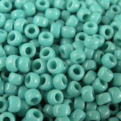 Toho Seed Beads - 8/0 - Opaque Turquoise