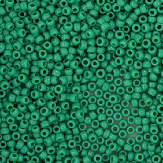 Toho Seed Beads - 8/0 - Opaque Turquoise Green