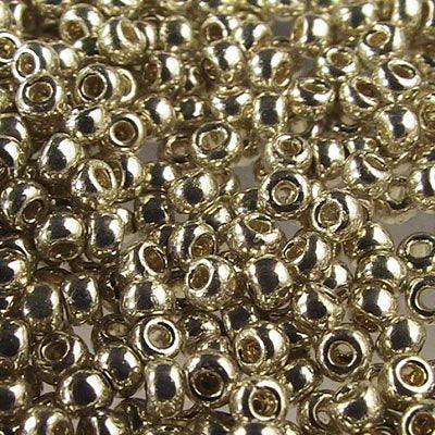Toho Seed Beads - 8/0 - Galvanized Silver [Permanent Finish]