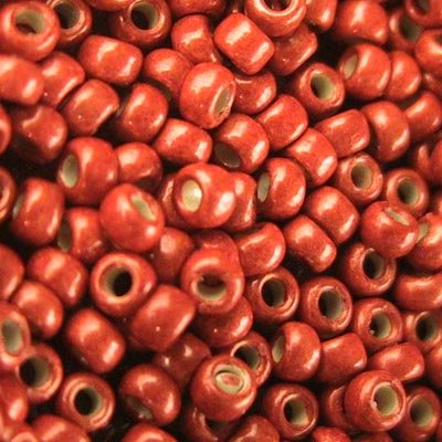 Toho Seed Beads - 8/0 - Matte Soft Pumpkin [Permanent Finish]