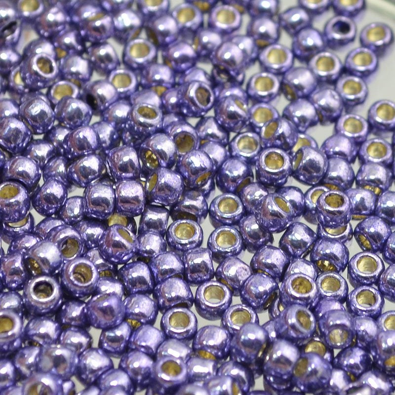 Toho Seed Beads - 8/0 - Metallic Grape [Permanent Finish]