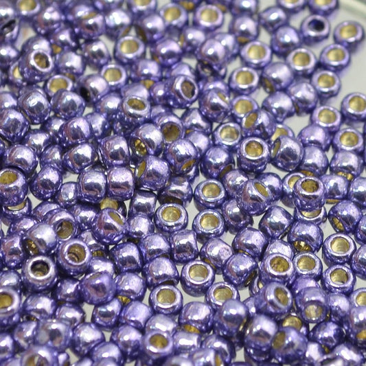 Toho Seed Beads - 8/0 - Metallic Grape [Permanent Finish]