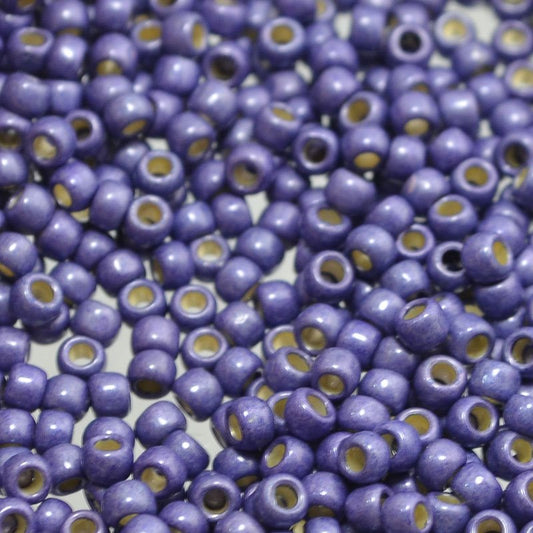 Toho Seed Beads - 8/0 - Matte Metallic Grape [Permanent Finish]