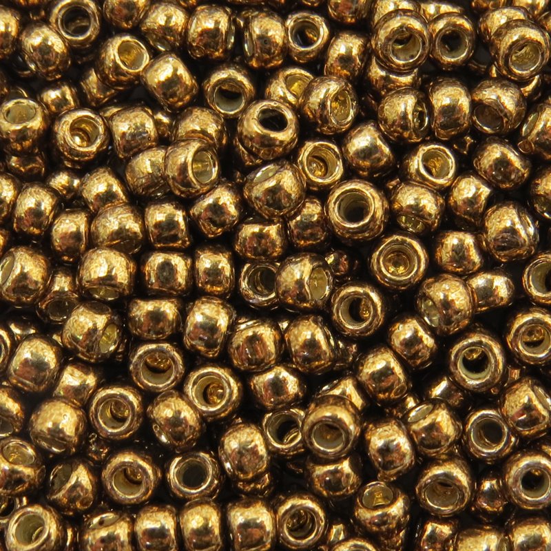 Toho Seed Beads - 8/0 - Galvanized Dark Bronze [Permanent Finish]