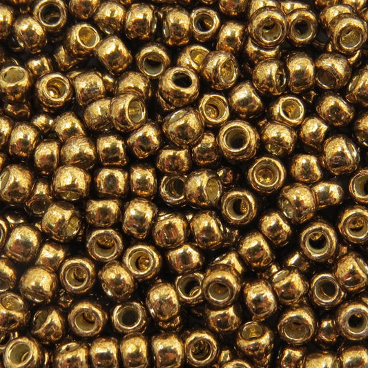 Toho Seed Beads - 8/0 - Galvanized Dark Bronze [Permanent Finish]