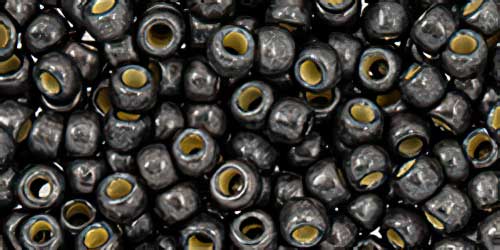 Toho Seed Beads - 8/0 - Matte Galvanized Cool Grey [Permanent Finish]