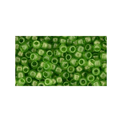 Toho Seed Beads - 8/0 - Hybrid Sueded Gold Peridot