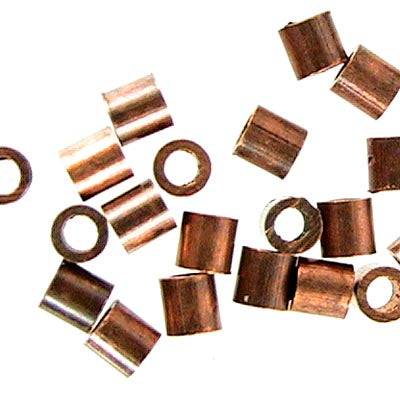 Crimp Tubes - Seamless - 2mm  - Antique Copper (50)