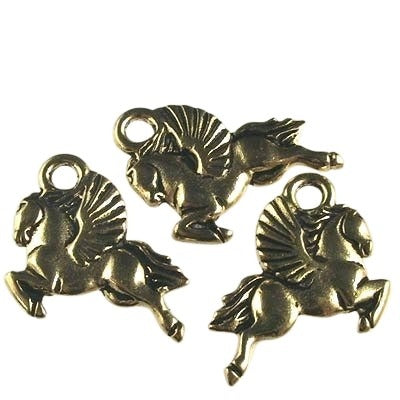 Pegasus - Antiqued Gold each