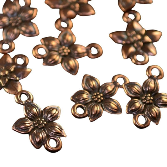 Link -  Star Jasmine - Antiqued Copper