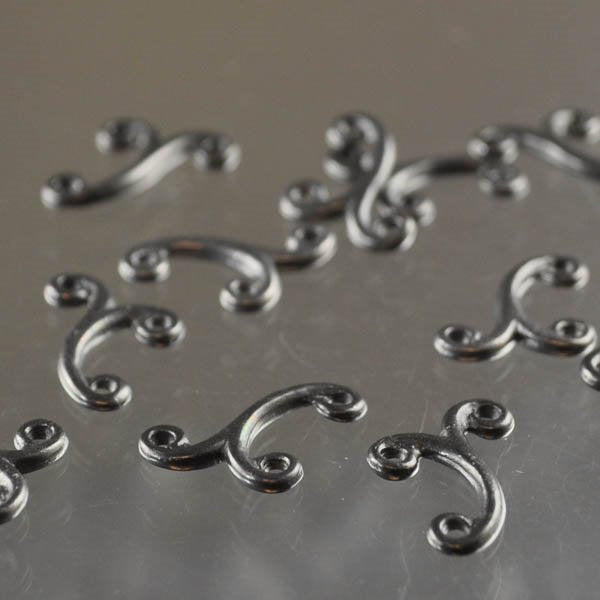 Metal Link - 3 Loop Jubilee Vine - Black