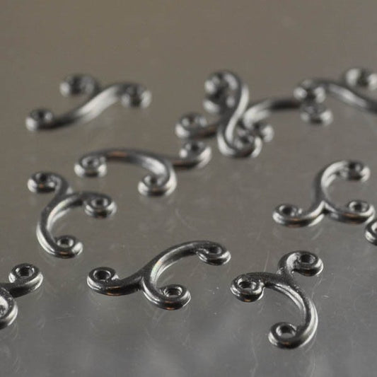 Metal Link - 3 Loop Jubilee Vine - Black