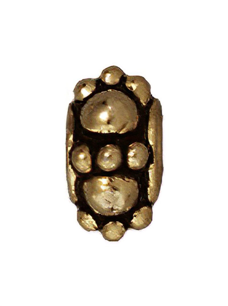 Metal Bead -  Turkey - Antique Gold (5)