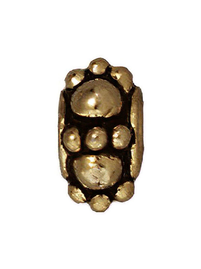 Metal Bead -  Turkey - Antique Gold (5)
