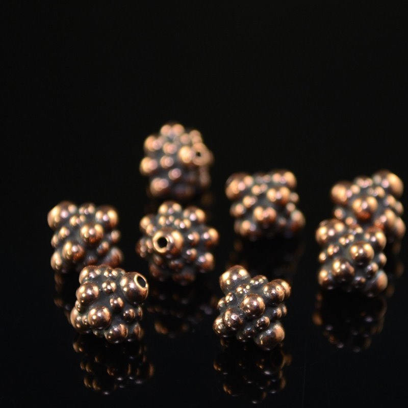 Metal Bead -  Pamada - Antiqued Copper