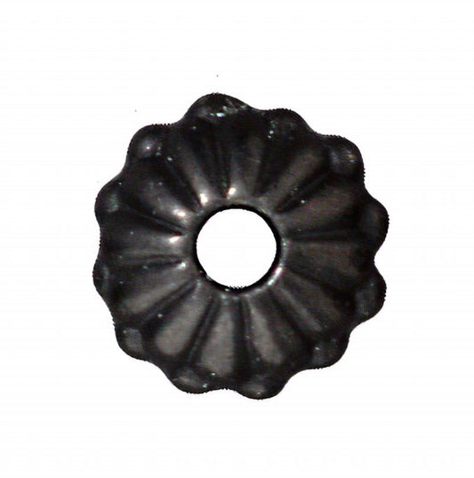 Metal Bead -  Joy - Black (5)