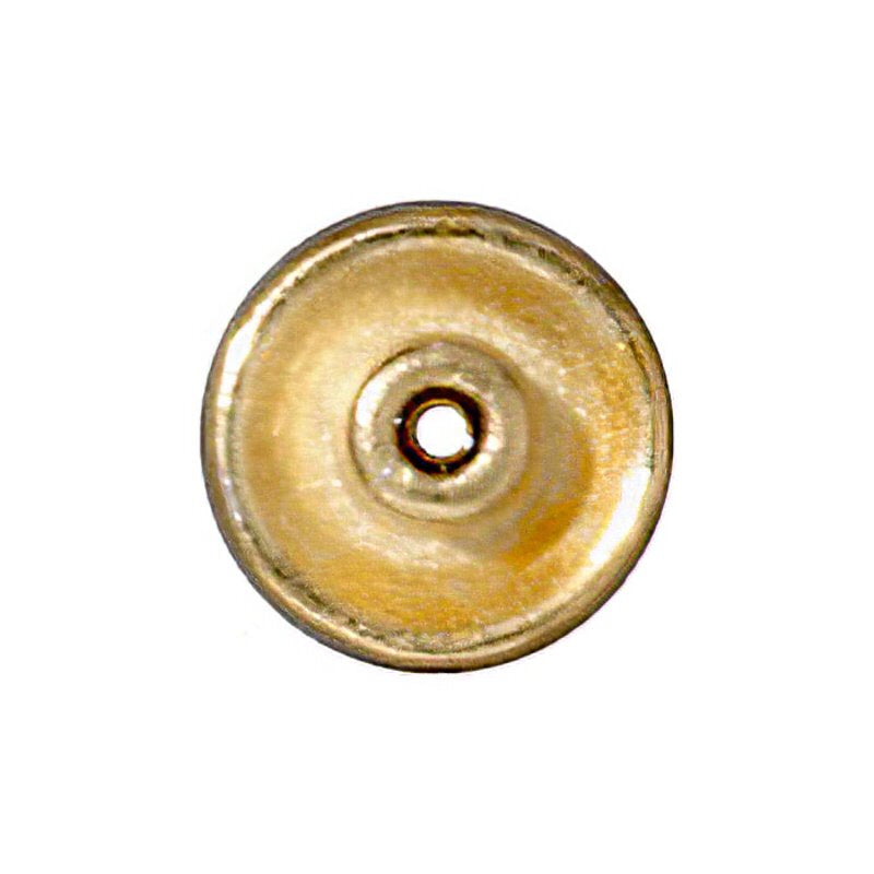 Findings - Bead Caps - 6mm Plain Bead Aligner - Bright Gold (10)