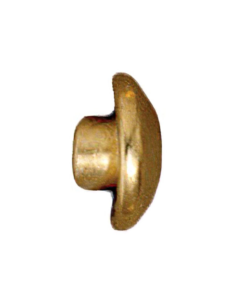 Findings - Bead Caps - 6mm Plain Bead Aligner - Bright Gold (10)