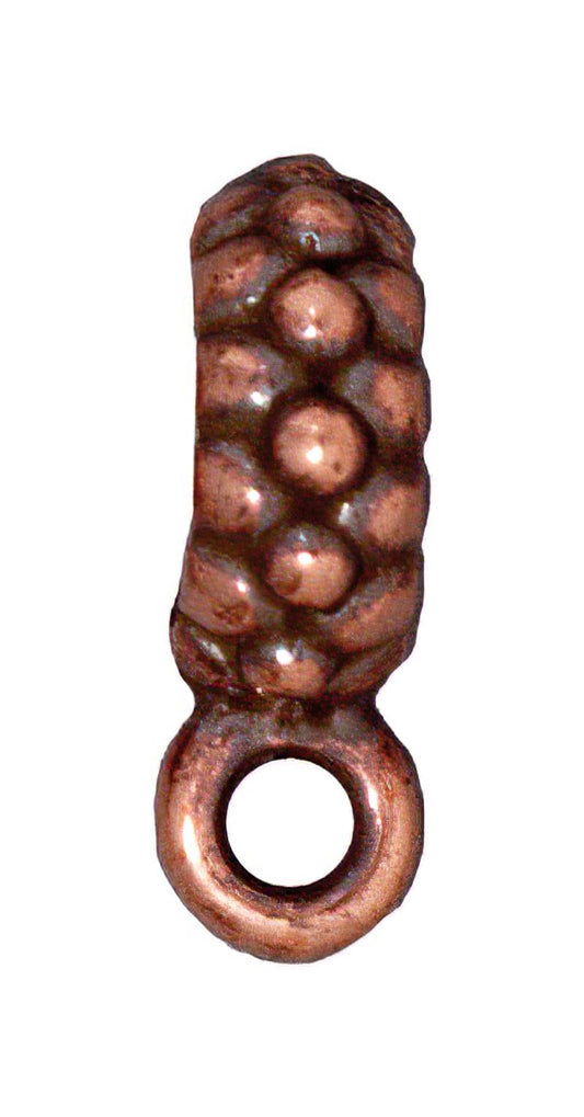 Bail Joy - ID 6mm - Antiqued Copper
