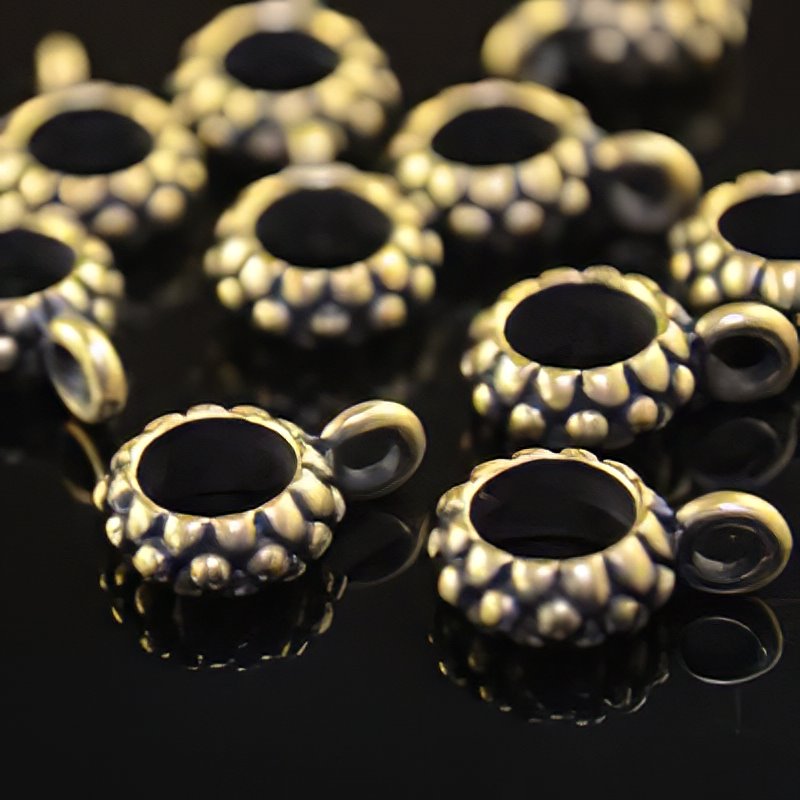 Bail Joy - ID 6mm - Brass Oxide