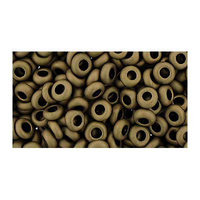 Toho Seed Beads - 6/0 - Demi Round - Matte Bronze Metallic