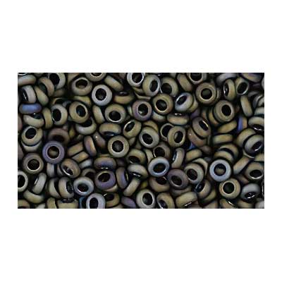 Toho Seed Beads - 6/0 - Demi Round - Matte Gravel Metallic