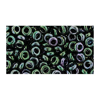 Toho Seed Beads - 6/0 - Demi Round - Dark Green Iris Metallic