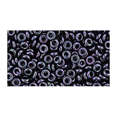 Toho Seed Beads - 6/0 - Demi Round - Dark Purple Iris Metallic