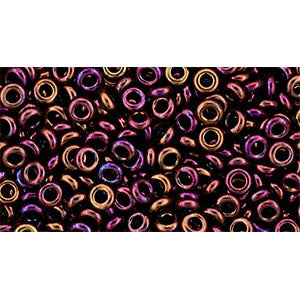 Toho Seed Beads - 8/0 - Demi Round - Higher Metallic Amethyst