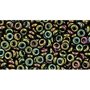 Toho Seed Beads - 8/0 - Demi Round - Higher Metallic Iris Olivine