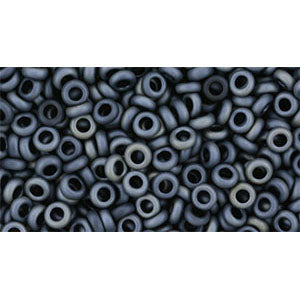 Toho Seed Beads - 8/0 - Demi Round - Matte Gunmetal