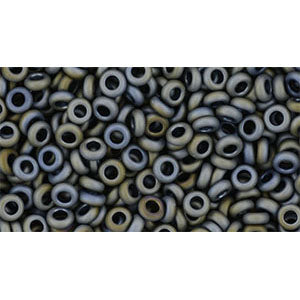 Toho Seed Beads - 8/0 - Demi Round - Matte Iris Gray
